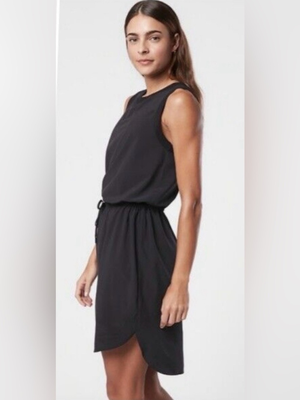 Athleta Black Rincon Sleeveless Dress medium